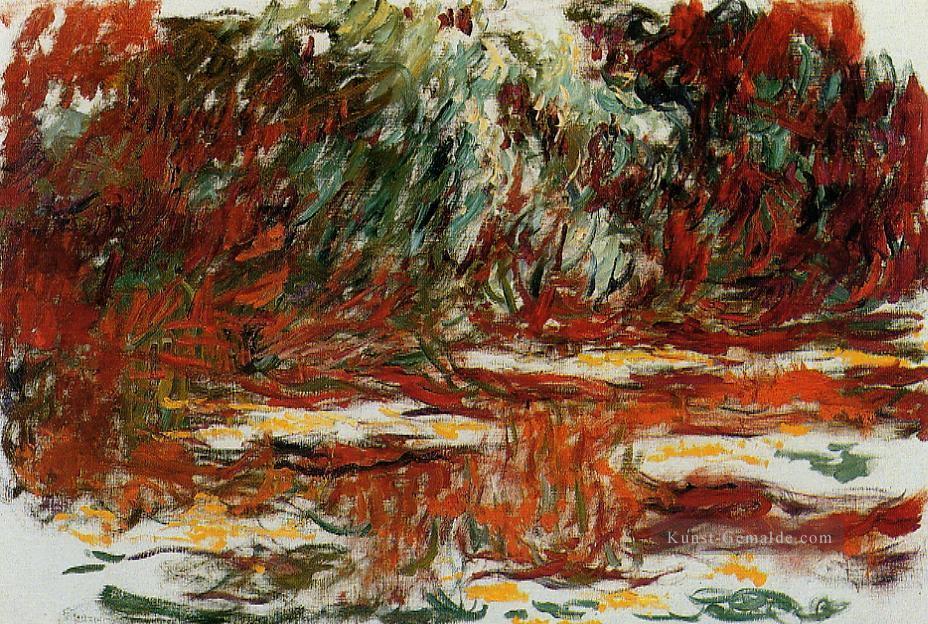 The Water Lily Pond 1919 Claude Monet impressionistische Blumen Ölgemälde